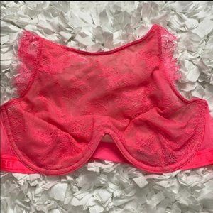 VS high neck lace bra 34C NWT